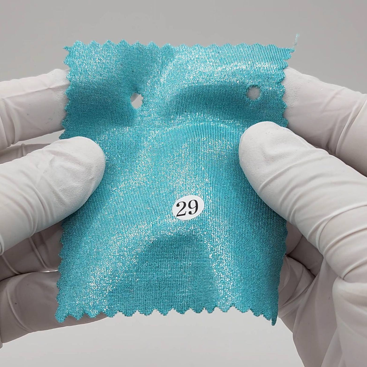 Solid Foil Slinky Spandex Polyester Knit Fabric - FAB1698 - 1.Turquoise/Silver (29)-2.Black/Gold (1)-3.Black/Silver (2)-4.Ivory/Silver (3)-5.Ivory/Gold (4)-6.Black/Royal (5)-7.Black/Fuchsia (6)-8.Black/Purple (7)-9.Black/Red (8)-10.Fuchsia/Fuchsia (9)