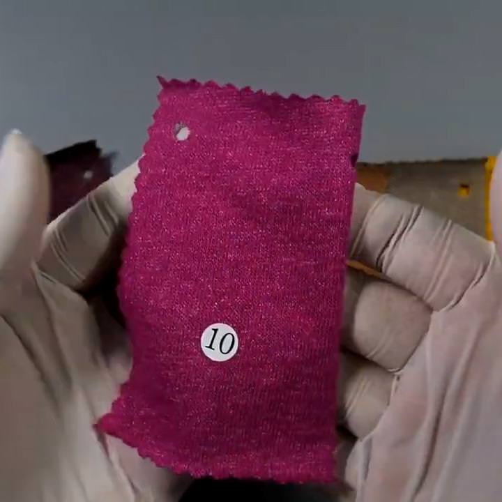 1.Blue-2.Royal-3.Yellow Mustard-4.Green-5.White - Cotton Poly Knit Fabric - FAB 1068