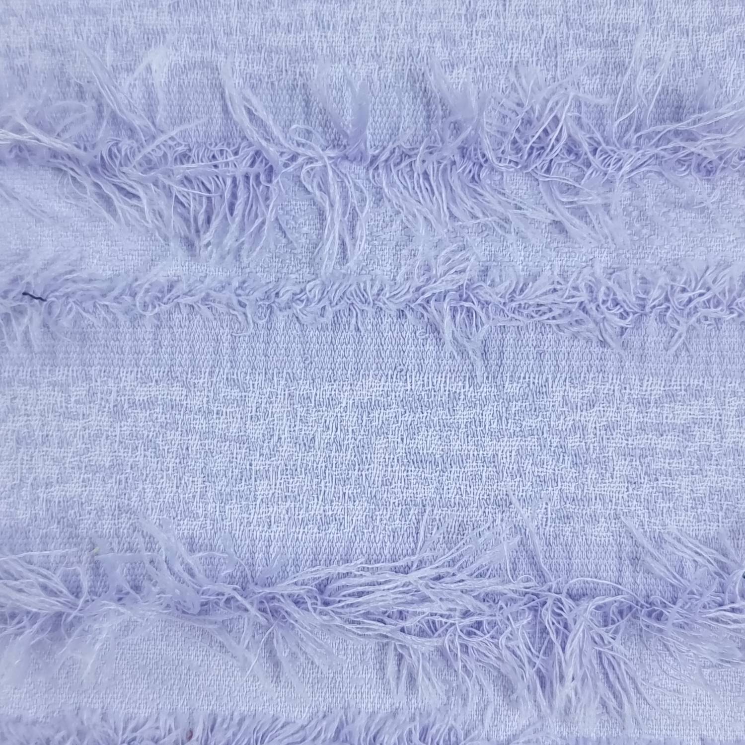 Feather Stripe Jacquard Polyester Woven Fabric - FAB 1485 - 10.Lilac