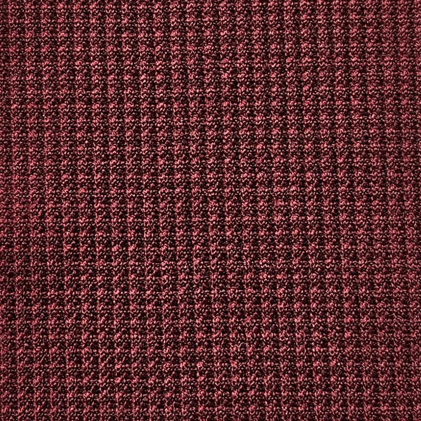 Solid Waffle Polyester Spandex Knit Fabric - FAB1541
