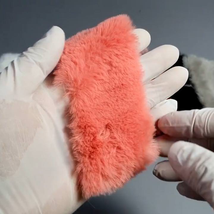 1.Ivory-2.Beige-3.Pink-4.Dark Coral-5.Grey - Faux Fur 15MM Pile Fabric - FAB 1105