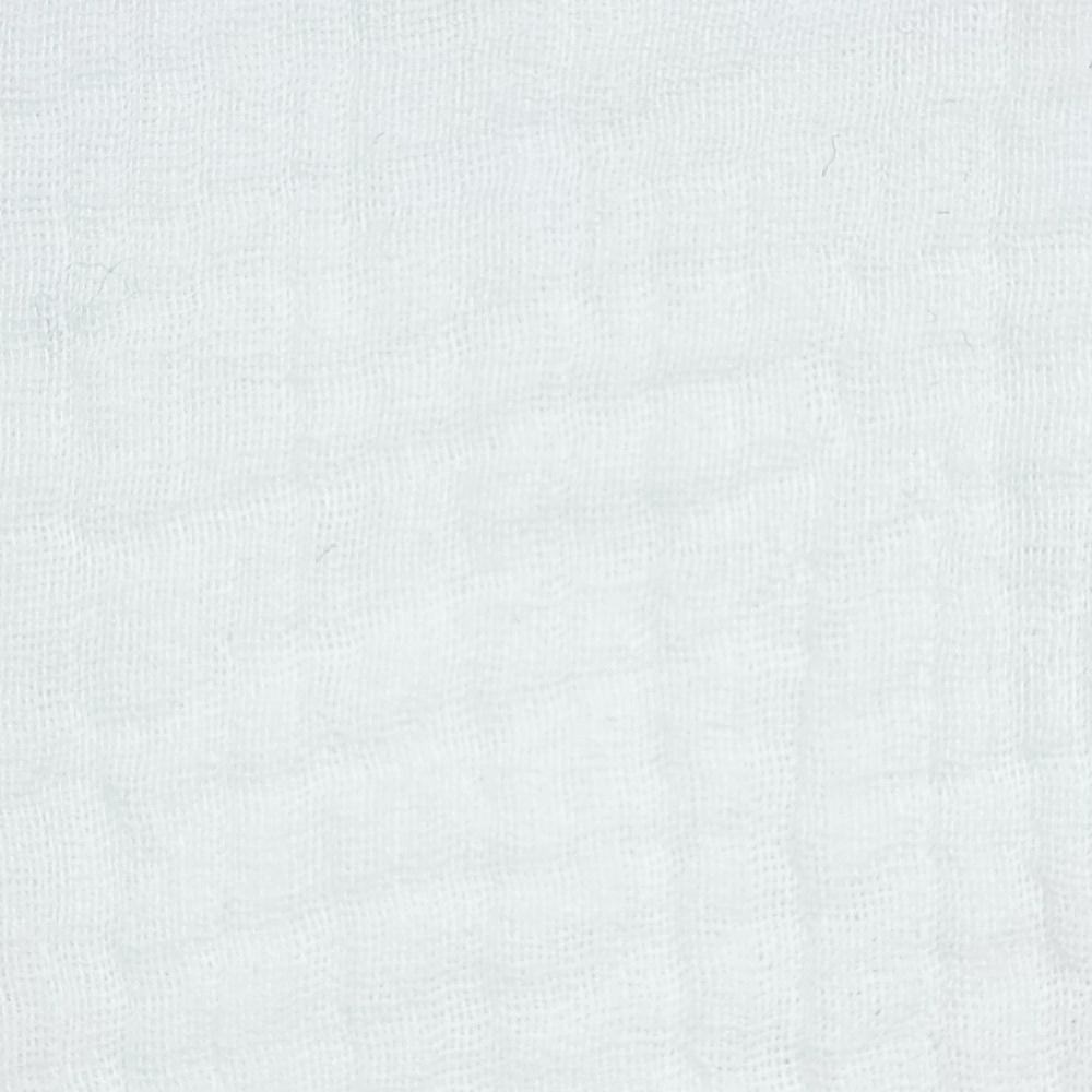 Solid Yoryu Pleated Cotton Woven Fabric - FAB 1532 - 11.Ivory