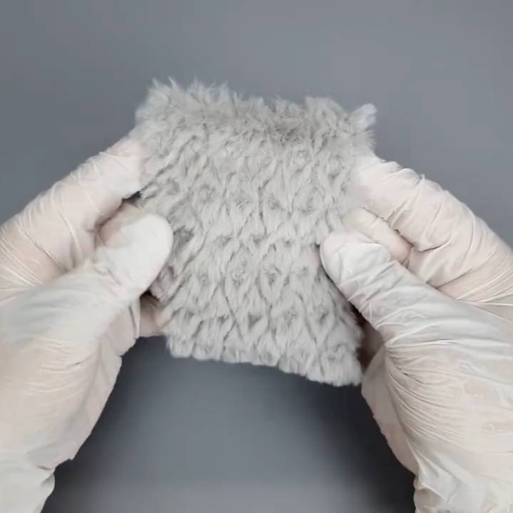 Texture Faux Fur Poly Fabric - FAB 1209 -