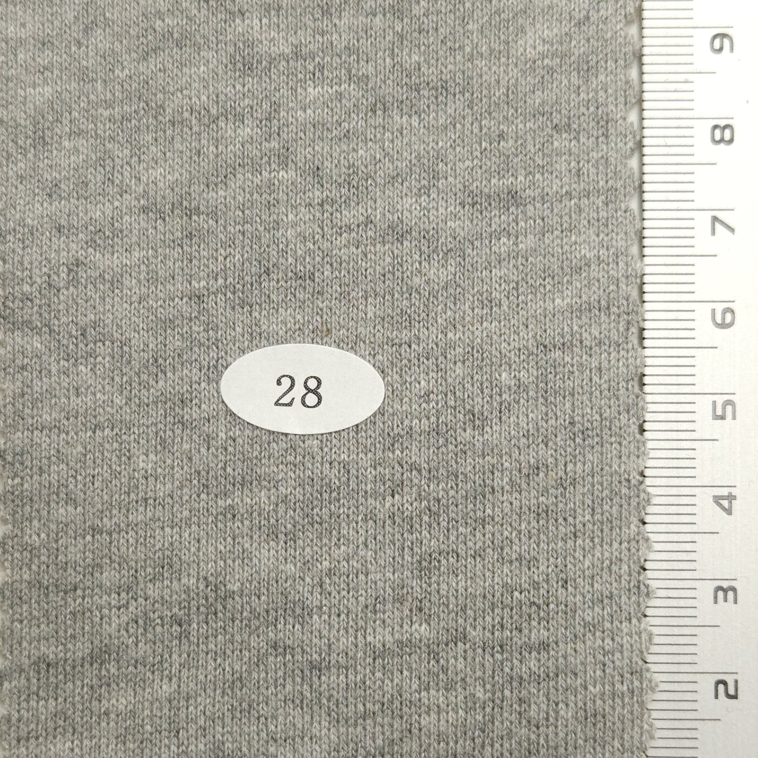 Heavy Weight Cotton Terry Knit Fabric - FAB 1468 - 13.Melange Grey (28)