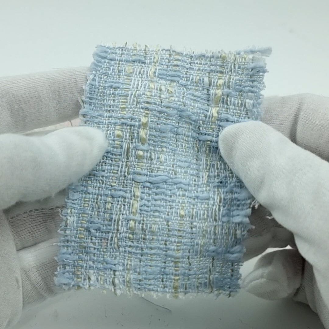 Tweed Slub Polyester Woven Fabric - FAB 1506 -