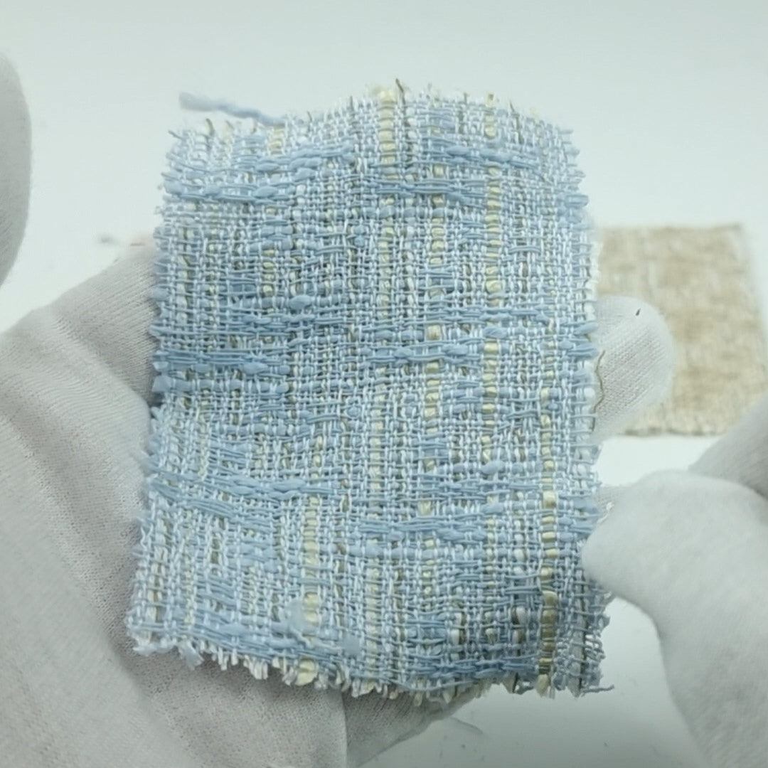 Tweed Slub Polyester Woven Fabric - FAB 1506 -