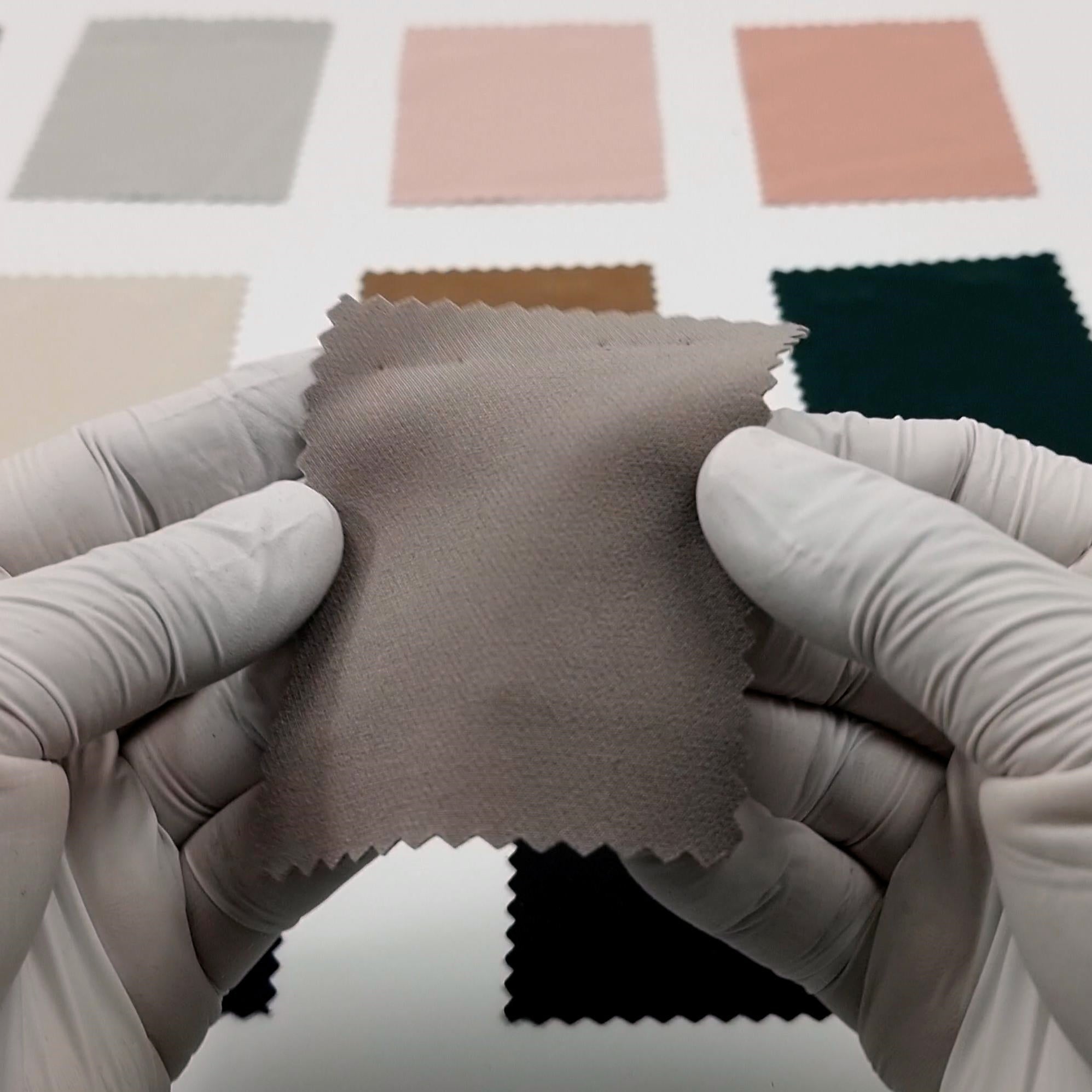 Solid Twill Polyester Spandex Woven Fabric - FAB 1540 -