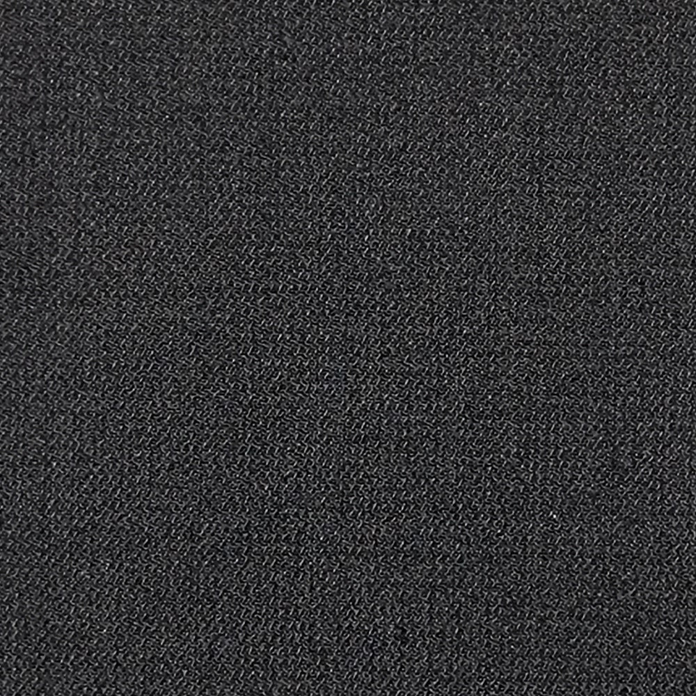 Solid Polyester Spandex Woven Fabric - FAB 1538 - 16.Charcoal