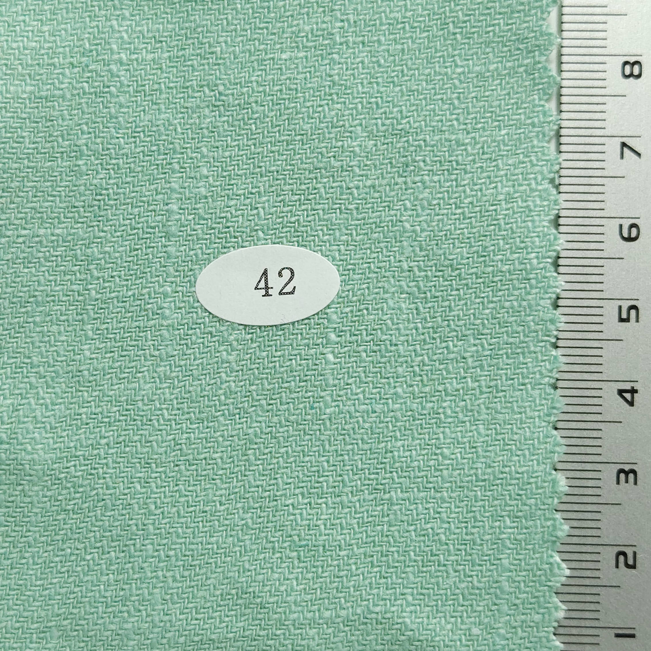 Linen Cotton BioWashing Woven Fabric - FAB 1268 - 16.Mint