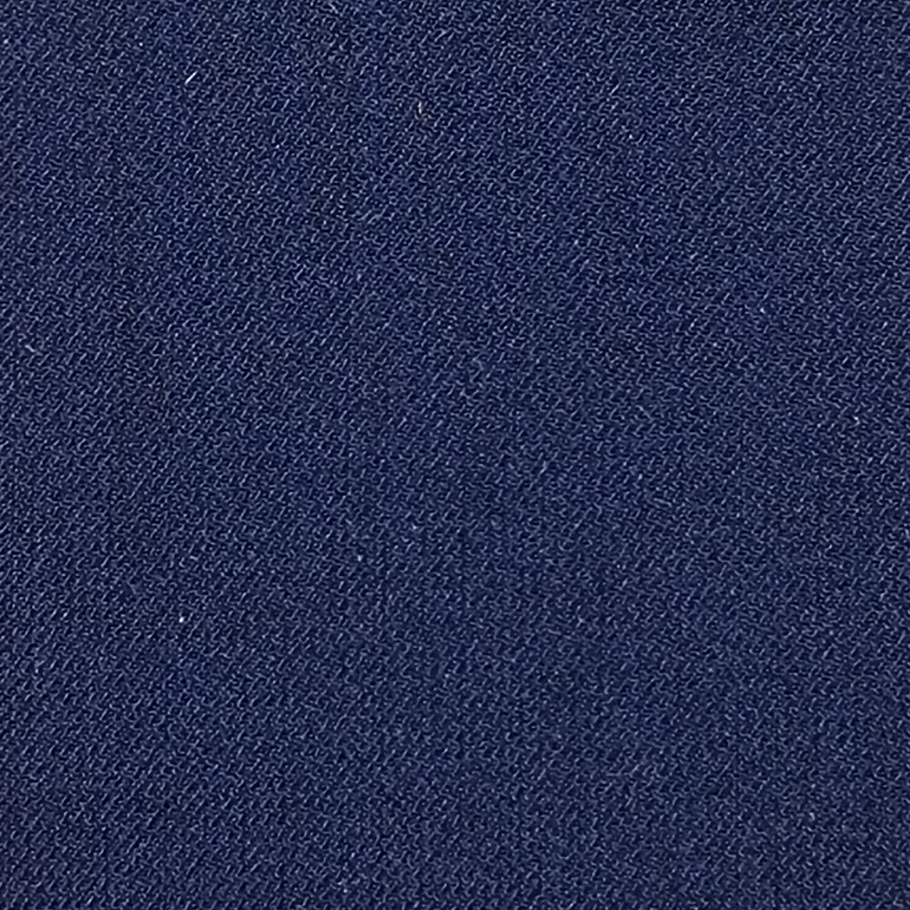 Solid Polyester Spandex Woven Fabric - FAB 1538 - 17.Navy