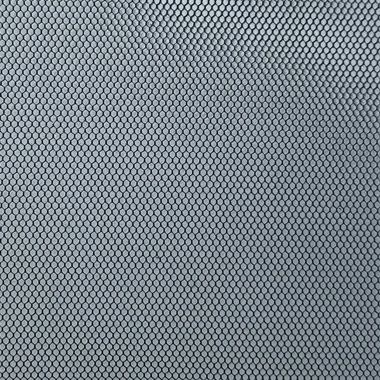Hexagon Hard Poly Mesh Fabric - FAB1141