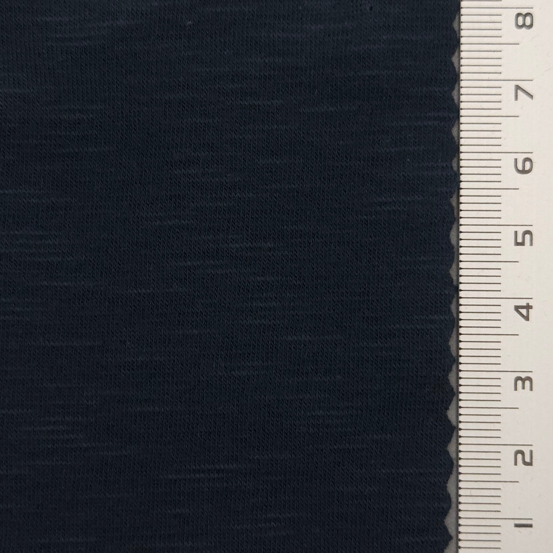 1.Mountbatten Pink-2.Gray-3.Slate Gray-4.Prussian Blue-5.White - CVC Slub Knit Fabric - FAB 1466