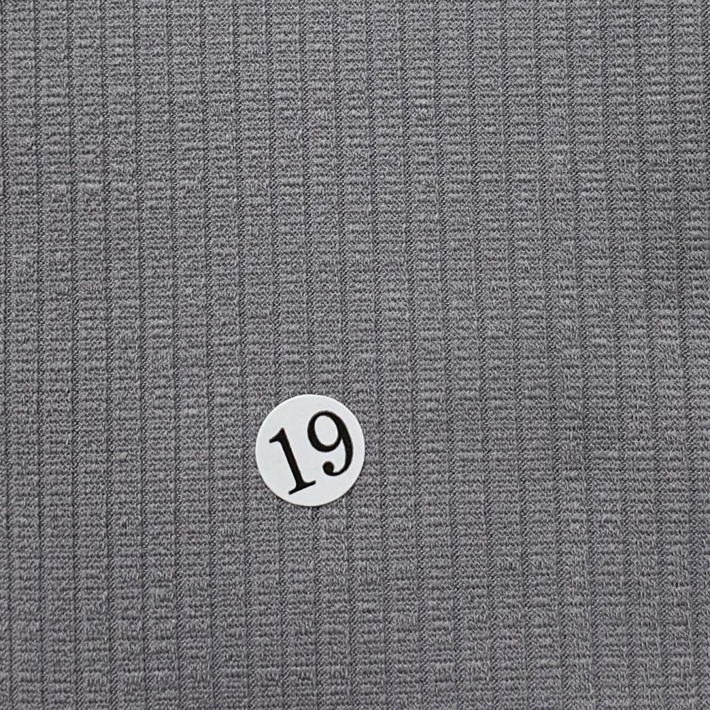 Rib Poly Span Knit Fabric - FAB 1035 - 19.Light Grey