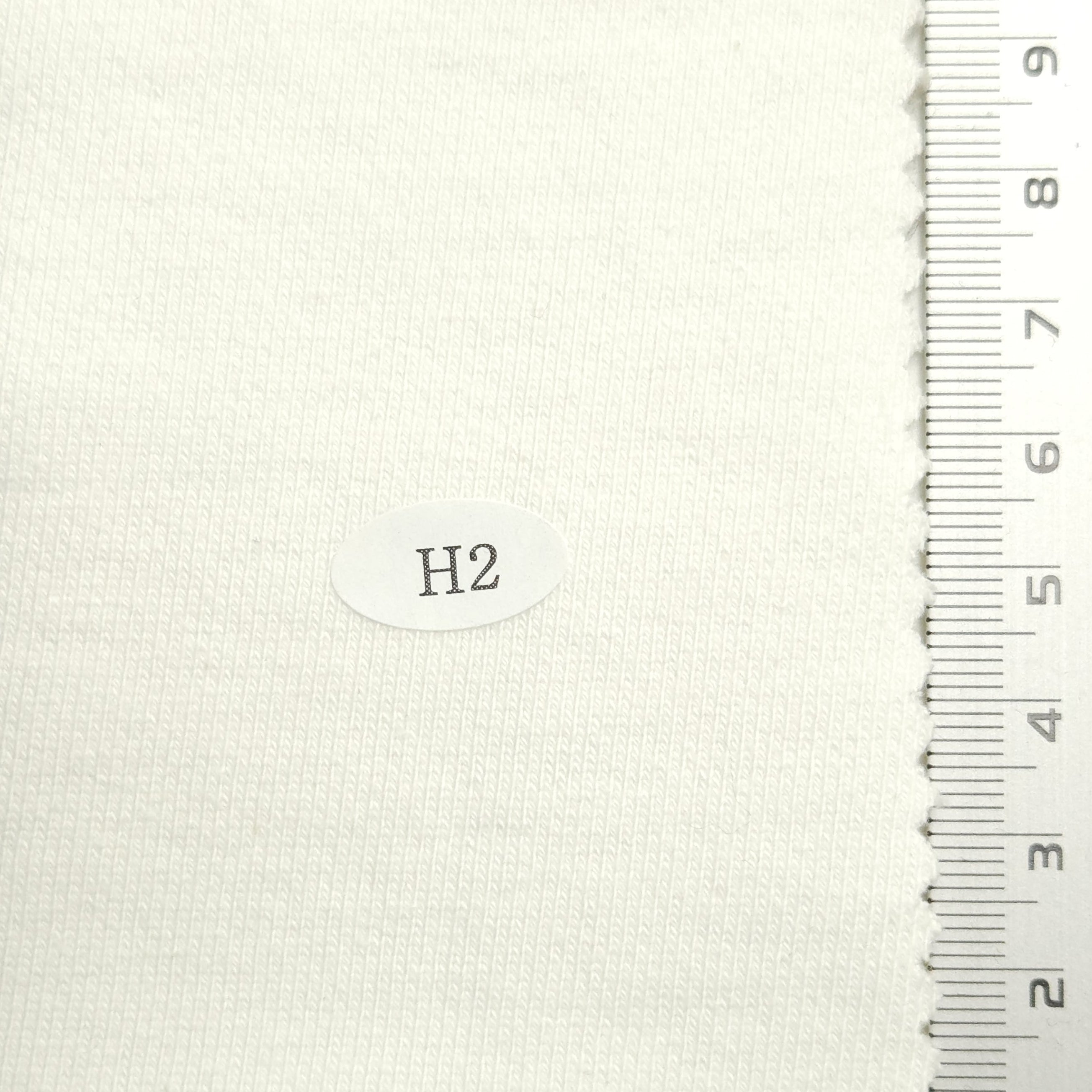 Heavy Weight Cotton Terry Knit Fabric - FAB 1468 - 19.White (H2)