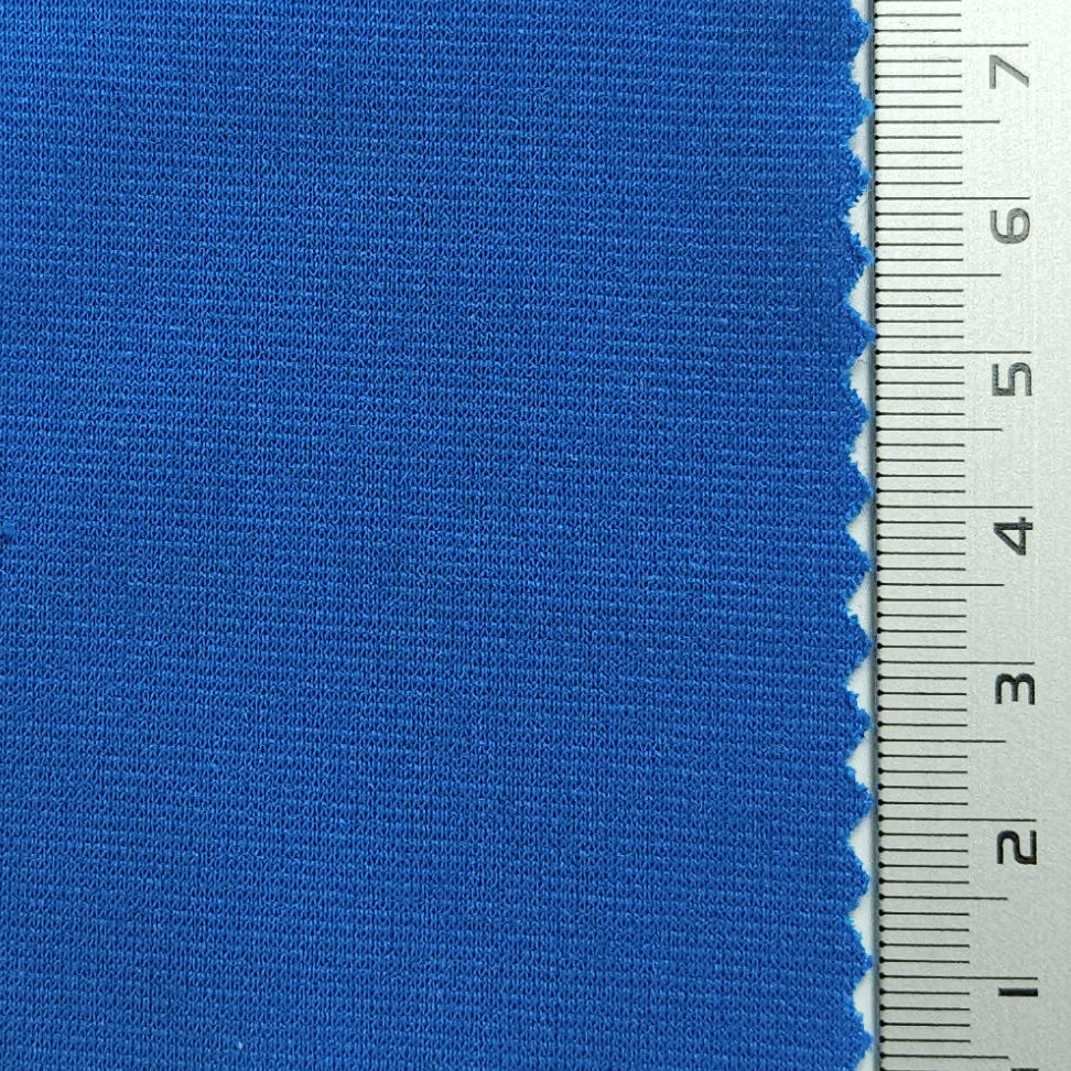 1.Navy Blue-2.Deep Sky Blue-3.Gold Tips-4.White-5.Tide - ITY Ponte Roma Knit Fabric - FAB 1018