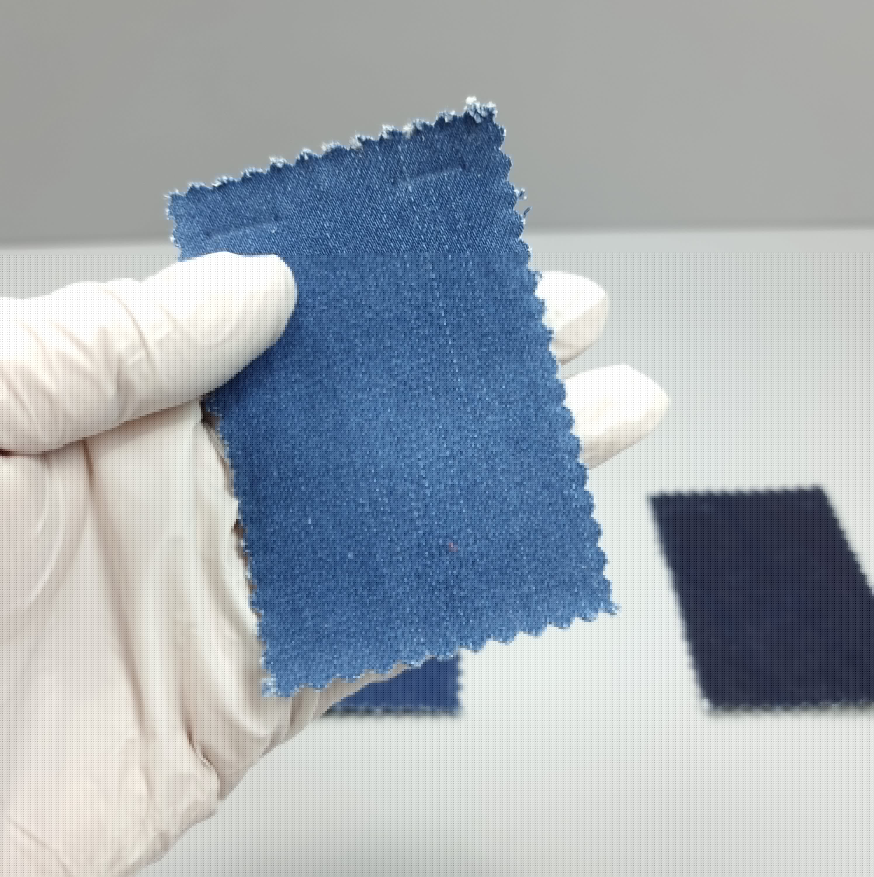 Slub Denim Cotton Span Woven Fabric - FAB 1395 -