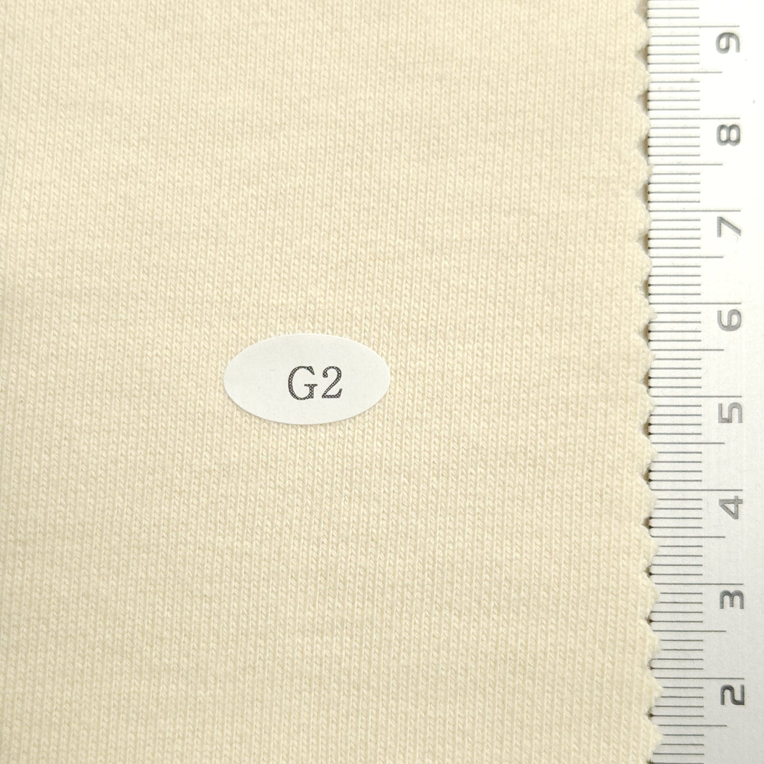 Heavy Weight Cotton Terry Knit Fabric - FAB 1468 - 20.Milk White (G2)