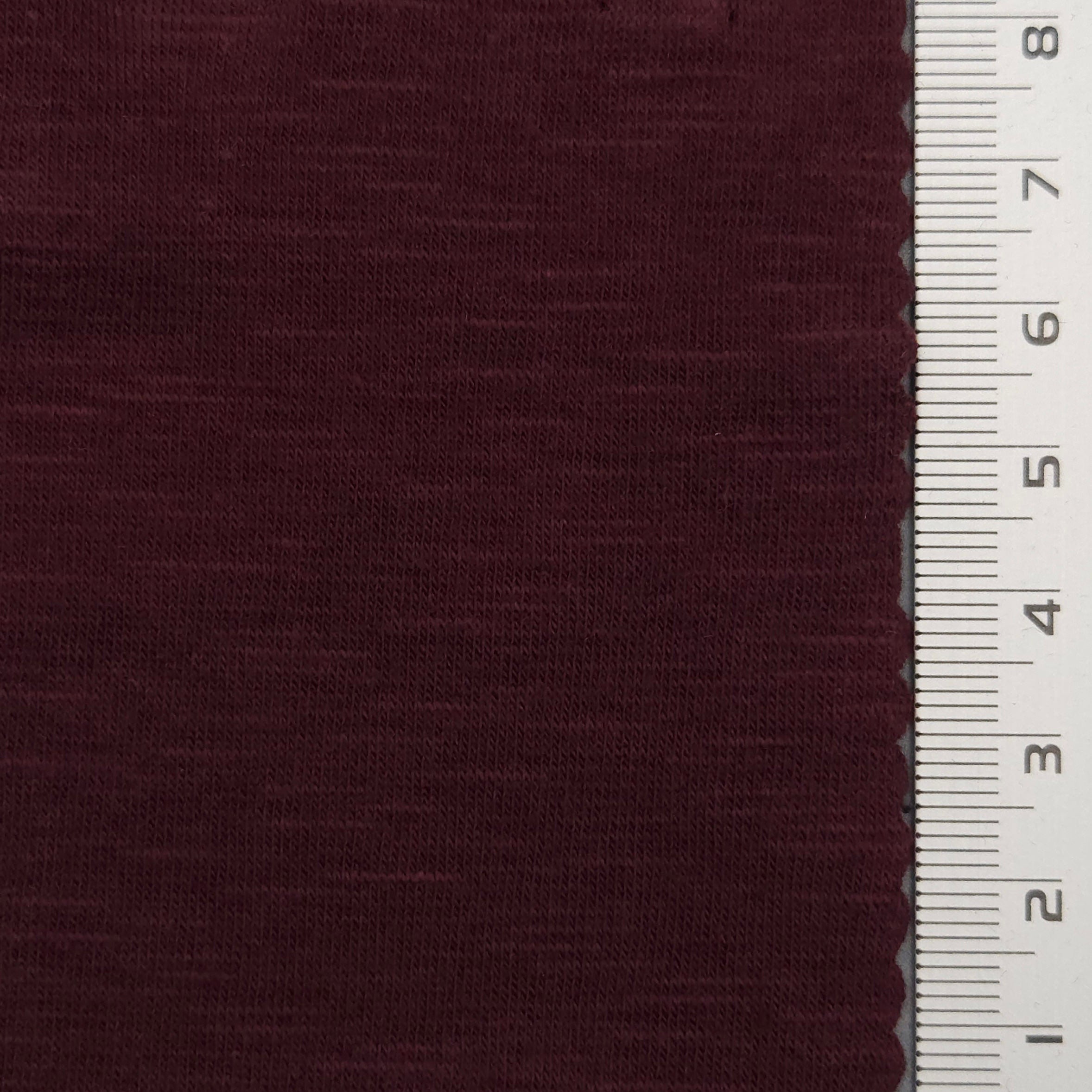 1.Mountbatten Pink-2.Gray-3.Slate Gray-4.Prussian Blue-5.White - CVC Slub Knit Fabric - FAB 1466