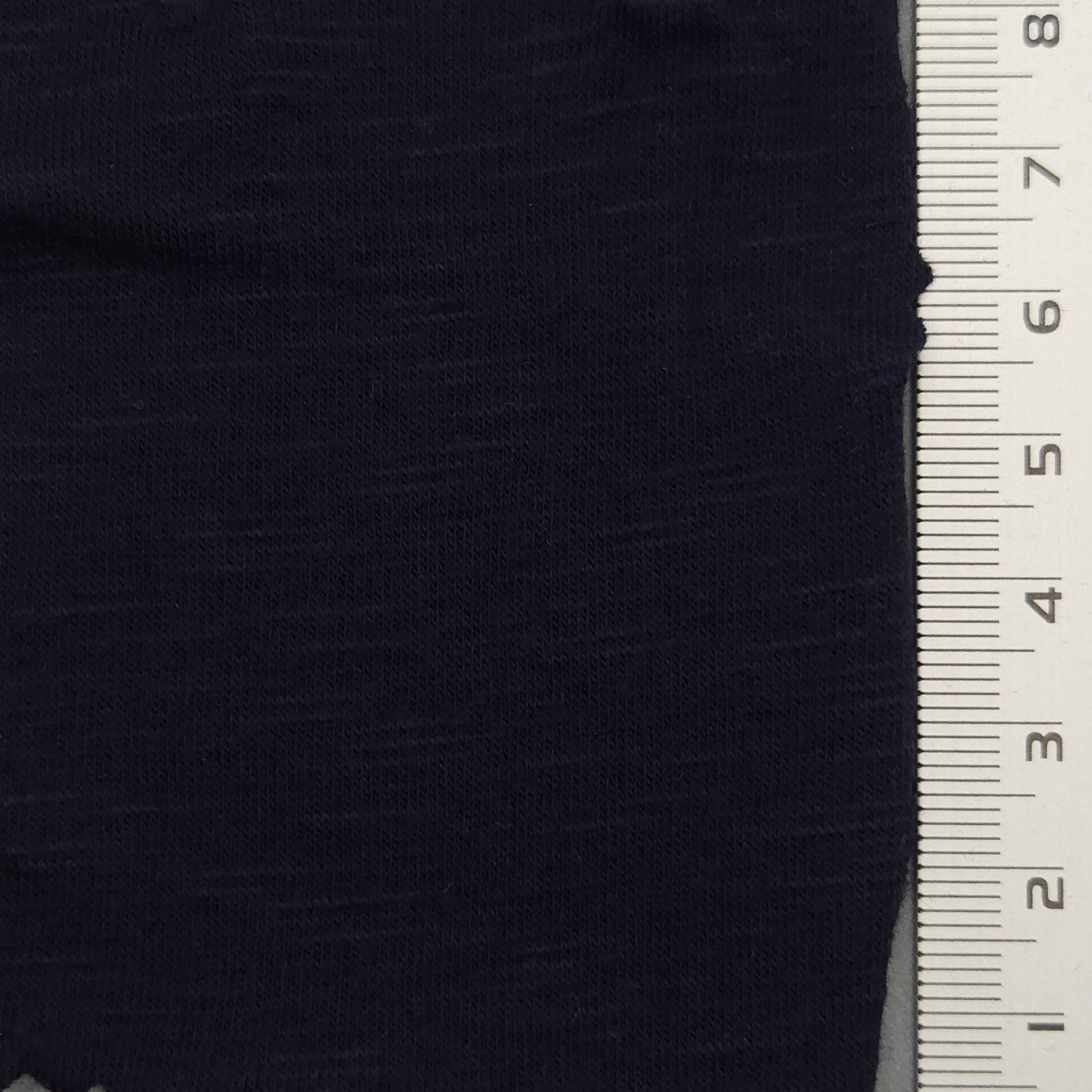 1.Mountbatten Pink-2.Gray-3.Slate Gray-4.Prussian Blue-5.White - CVC Slub Knit Fabric - FAB 1466