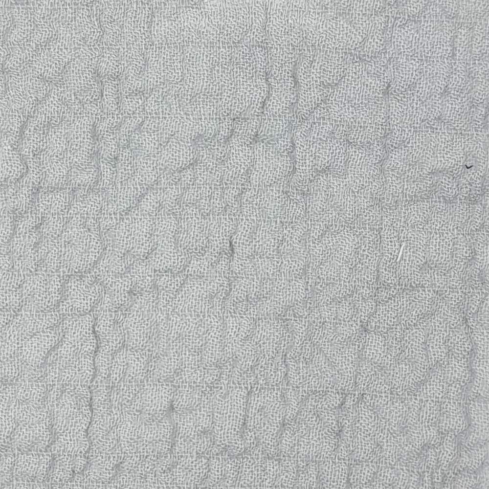 Solid Yoryu Pleated Cotton Spandex Woven Fabric - FAB 1534 - 2.Grey