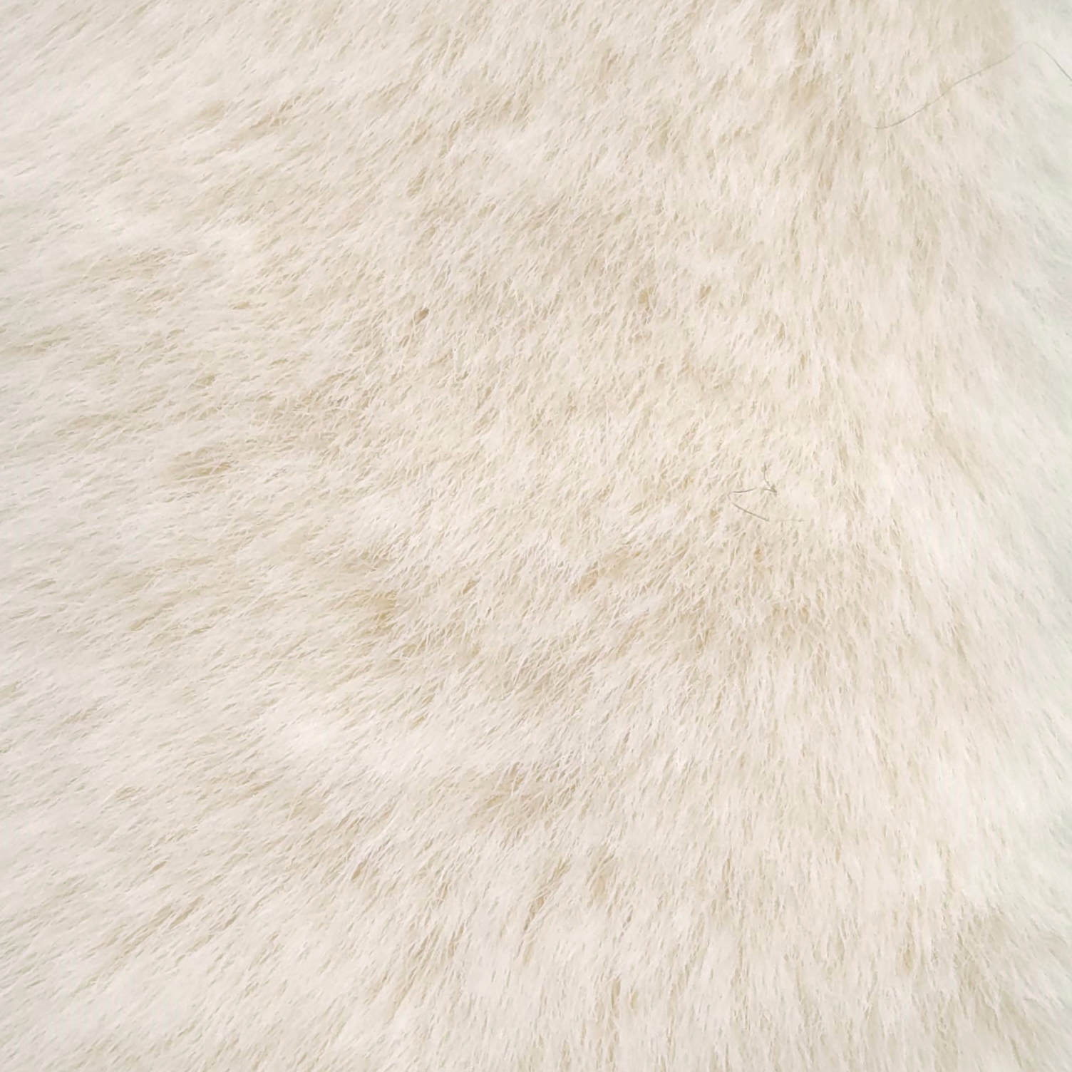 1.White-2.Stark White-3.Dusty Grey-4.Rose-5.Akaroa - Blueming Faux Fur Fabric - FAB 1108