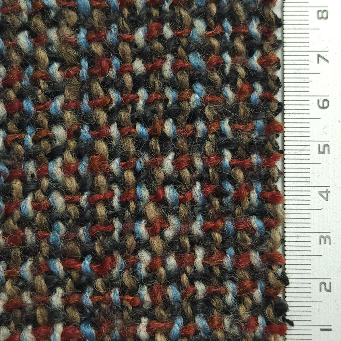 Tweed YarnDyed A/W/P Woven Fabric - FAB 1495 - 3.Multi