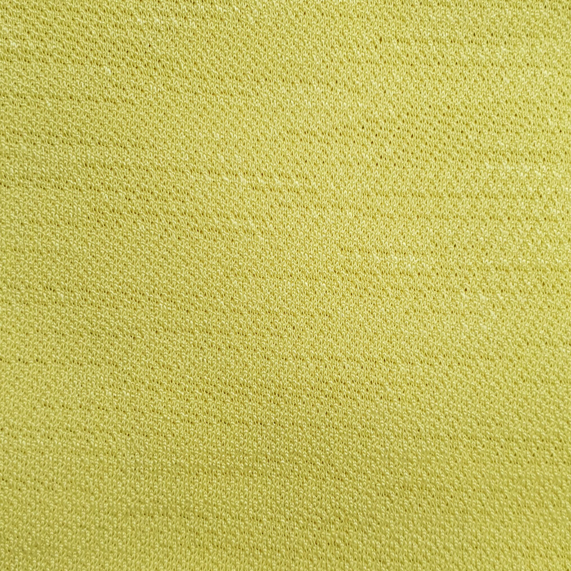 Knit Twill Texture Poly Span Fabric - FAB 1070 - 3.Yellow