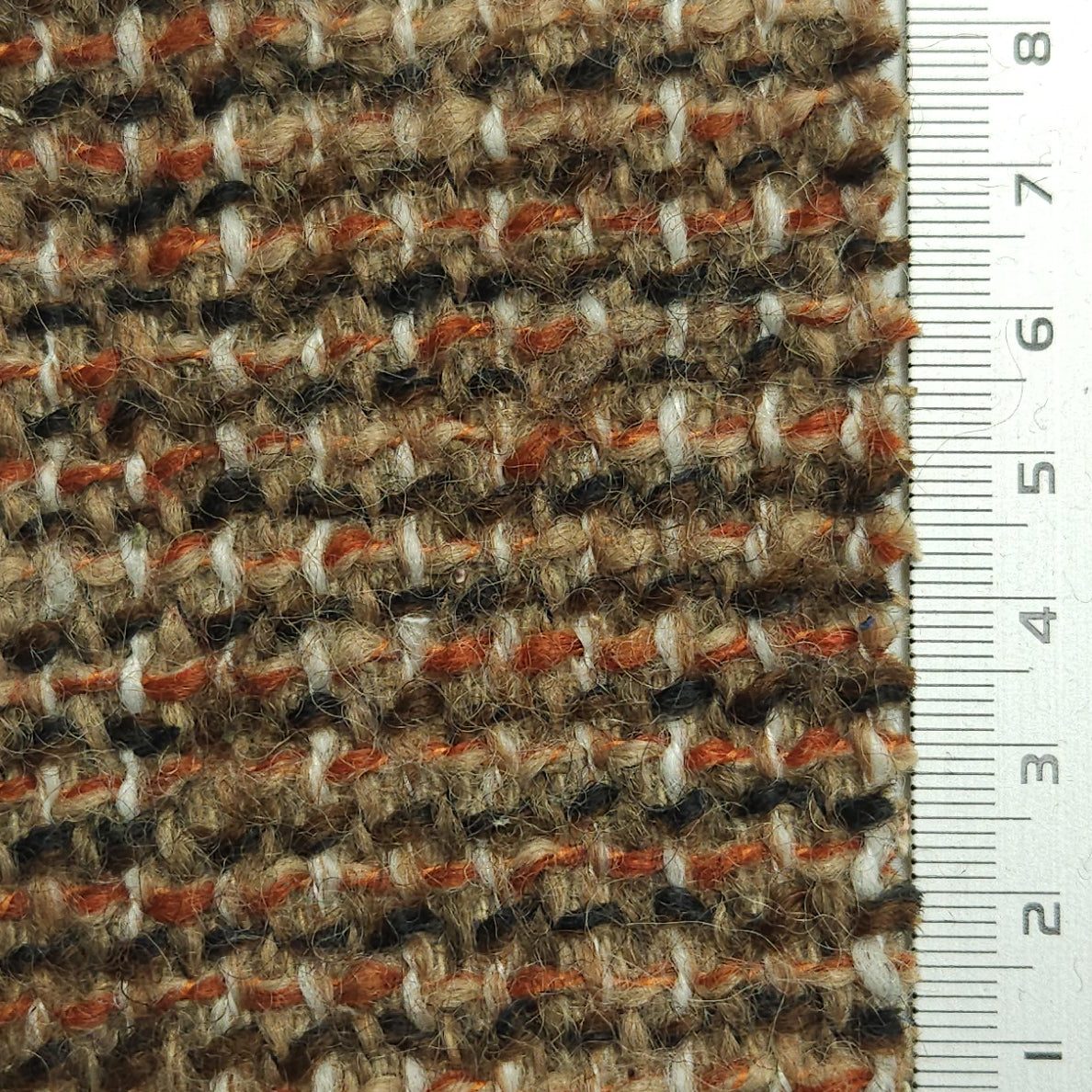 Tweed YarnDyed A/W/P Woven Fabric - FAB 1495 - 4.Multi