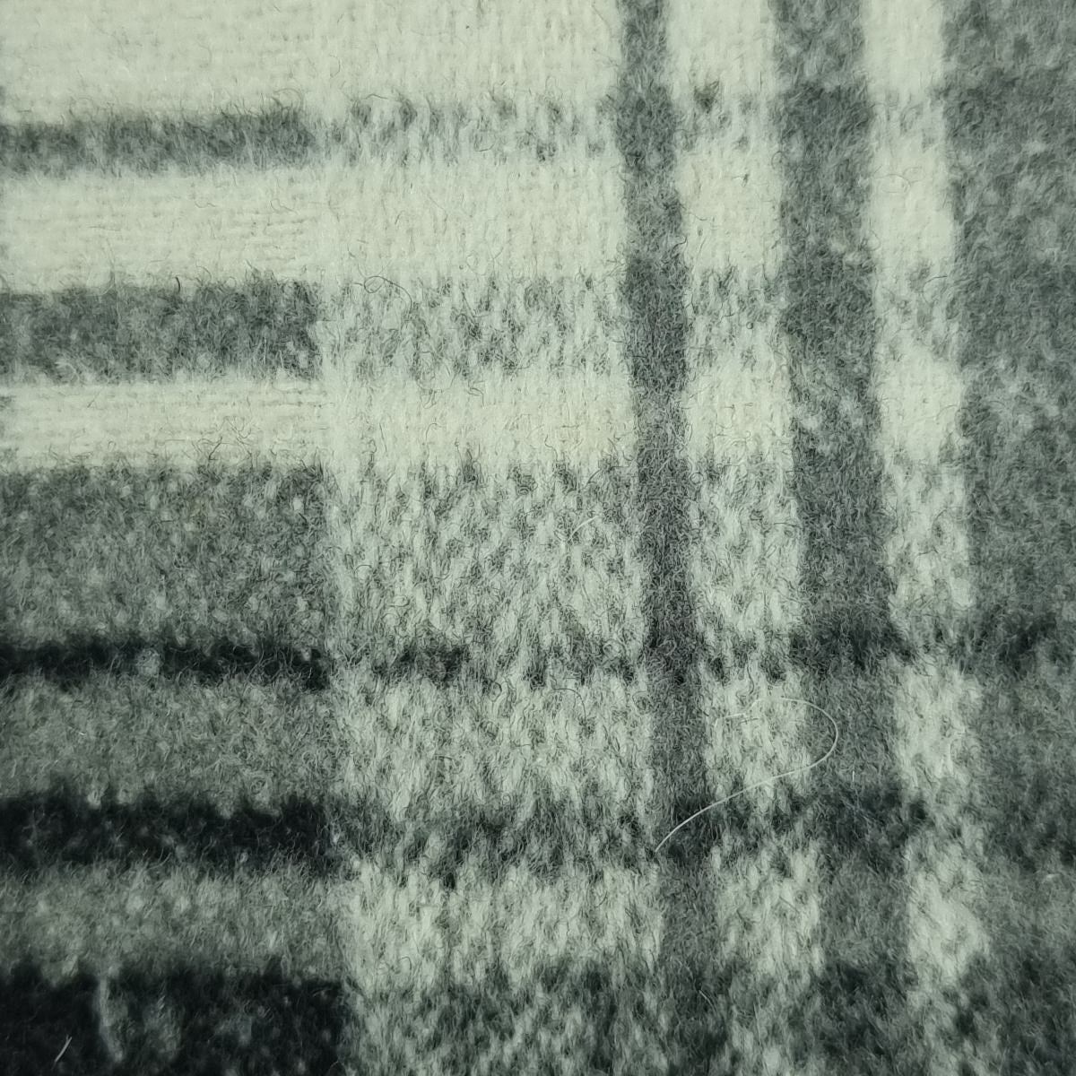 1.Yellow-2.Pink-3.Beige-4.Black-Swatch - Brushed Check Polyester Wool Woven Fabric - FAB 1504