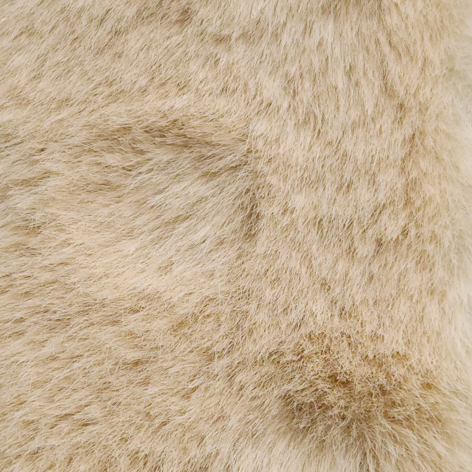 1.White-2.Stark White-3.Dusty Grey-4.Rose-5.Akaroa - Blueming Faux Fur Fabric - FAB 1108