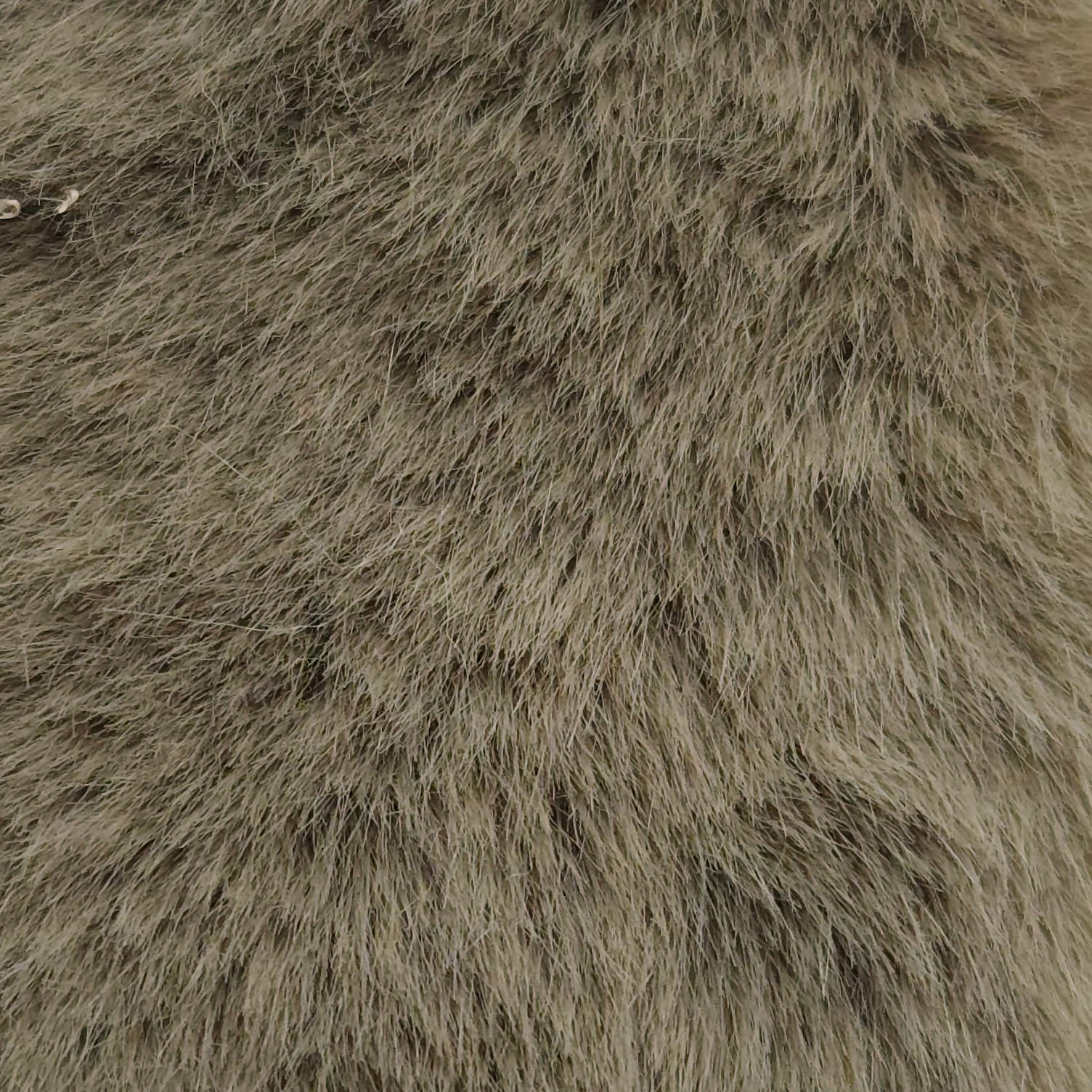 1.White-2.Stark White-3.Dusty Grey-4.Rose-5.Akaroa - Blueming Faux Fur Fabric - FAB 1108