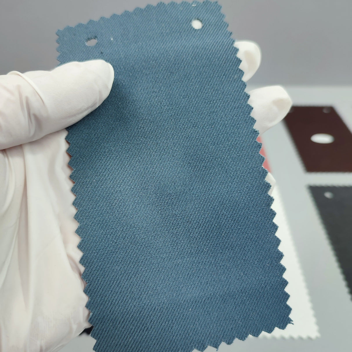 T/R/S Twill Woven | FAB1230 | 1.Ivory, 2.Grey Beige, 3.Sandstone, 4.Del Rio, 5.Brown Purple, 6.Turkish Rose, 7.Wedgewood, 8.Midnight Express, 9.Midnight Express, 10.Breaker Bay by Fabricis.com #