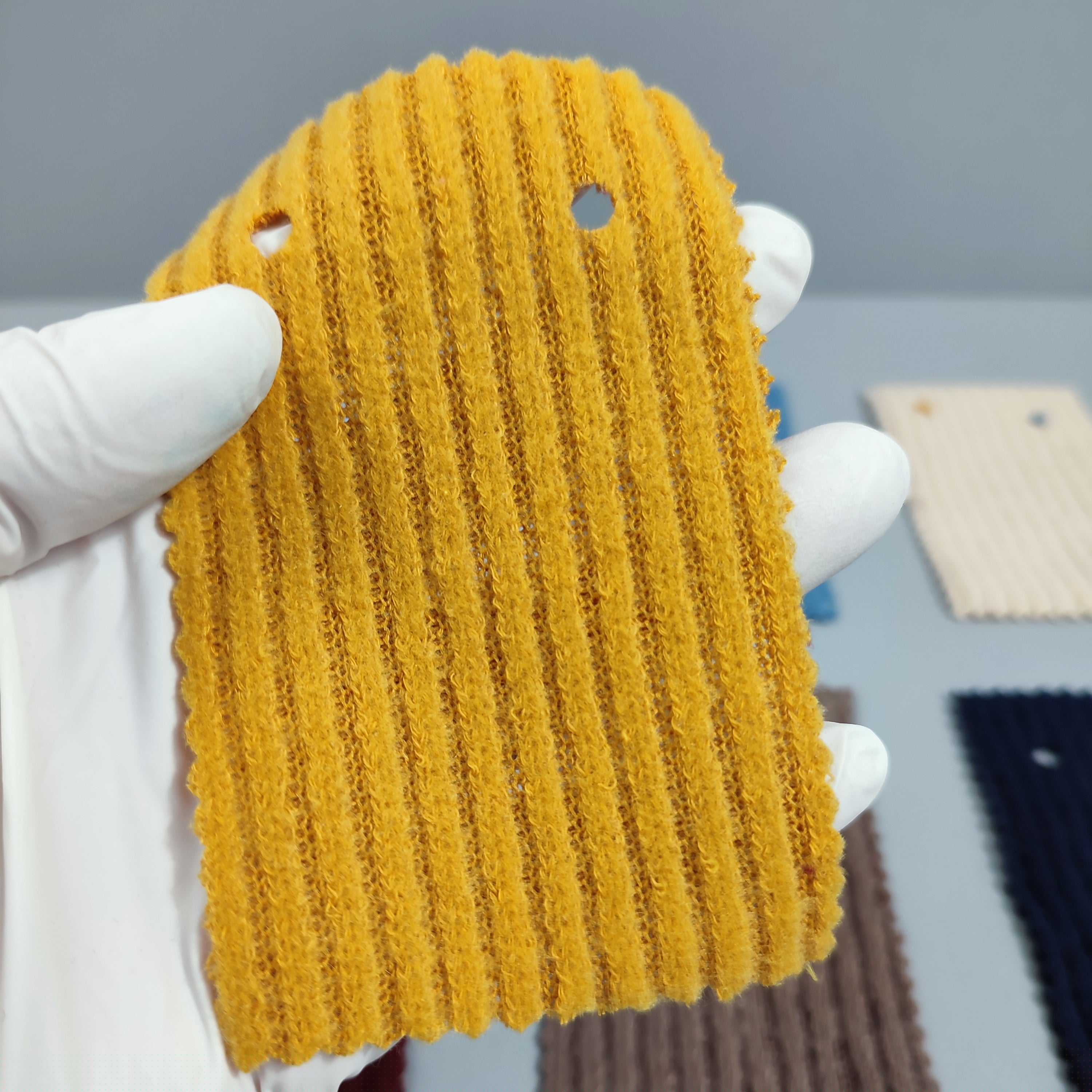 Rib Brush Polyester Spandex Knit - FAB 1361 -