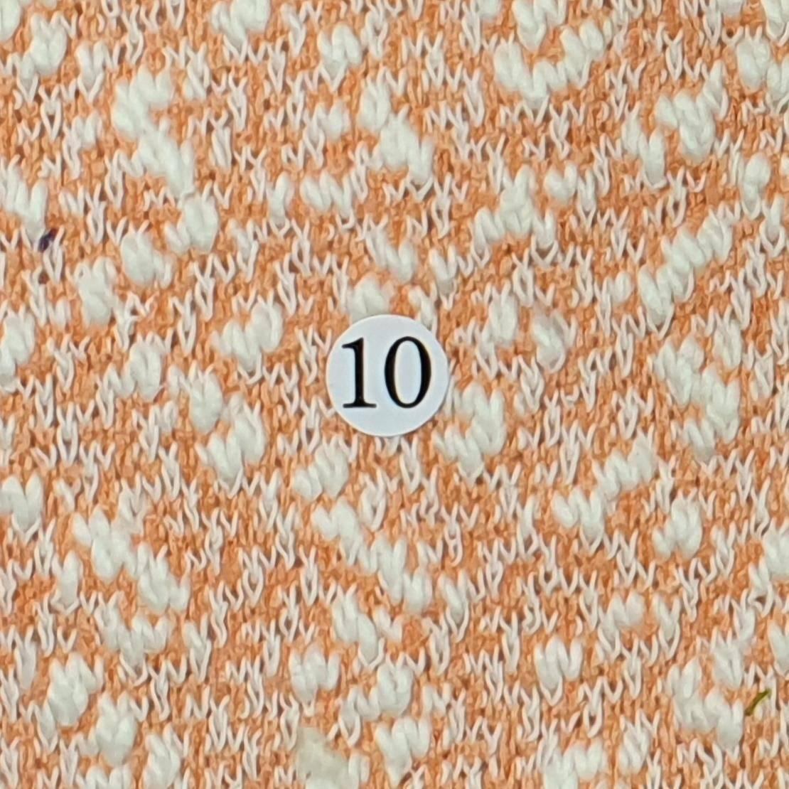 1.Light Pink-2.Cream-3.Cream1-4.Beige-5.Light Brown - CVC Span Knit Fabric - FAB 1003