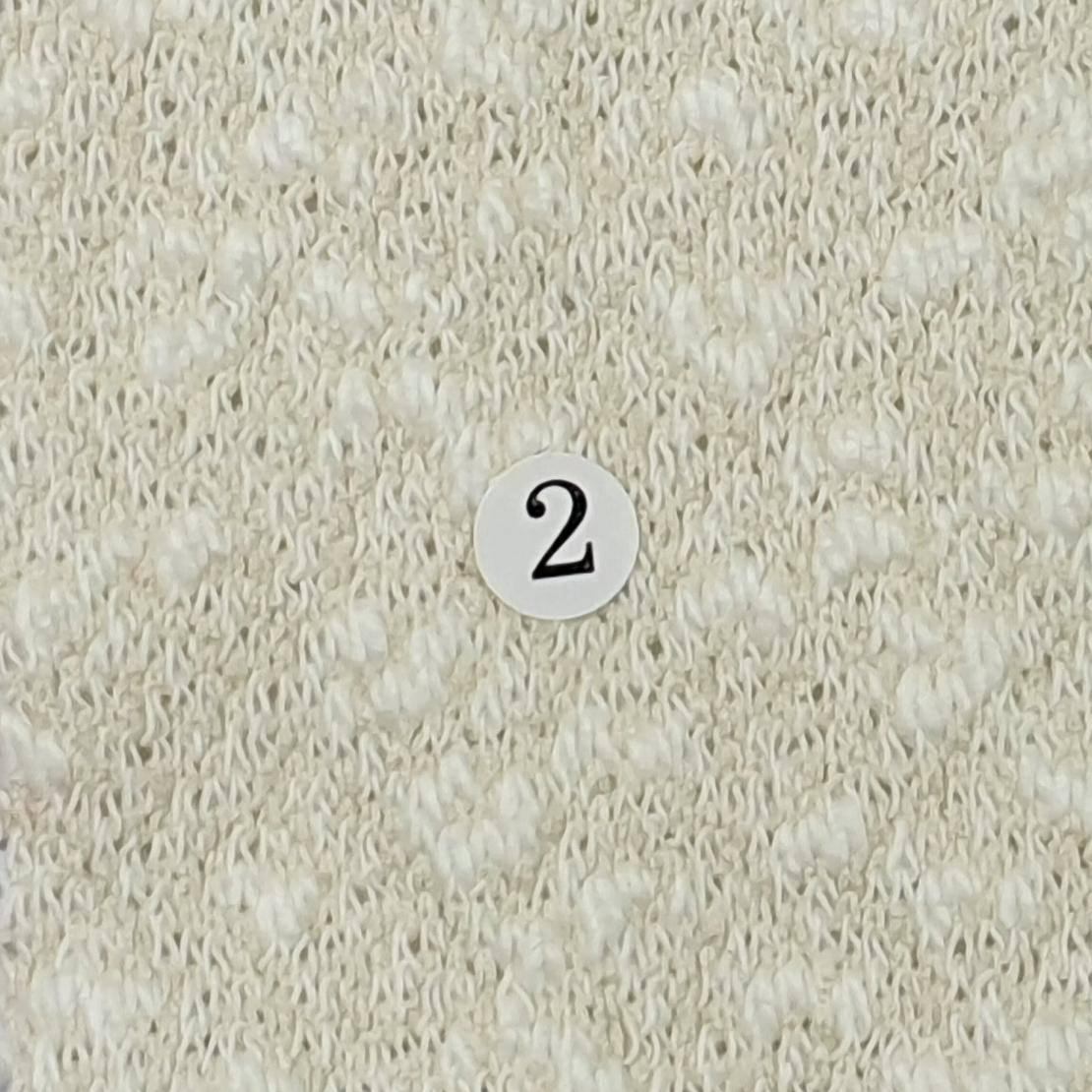 1.Light Pink-2.Cream-3.Cream1-4.Beige-5.Light Brown - CVC Span Knit Fabric - FAB 1003