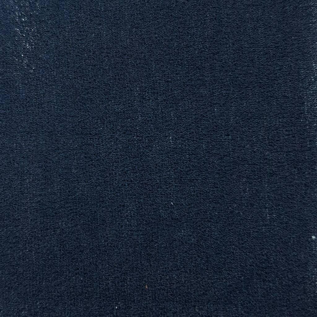 Time Polyester Knit Fabric-Very Deep Navy