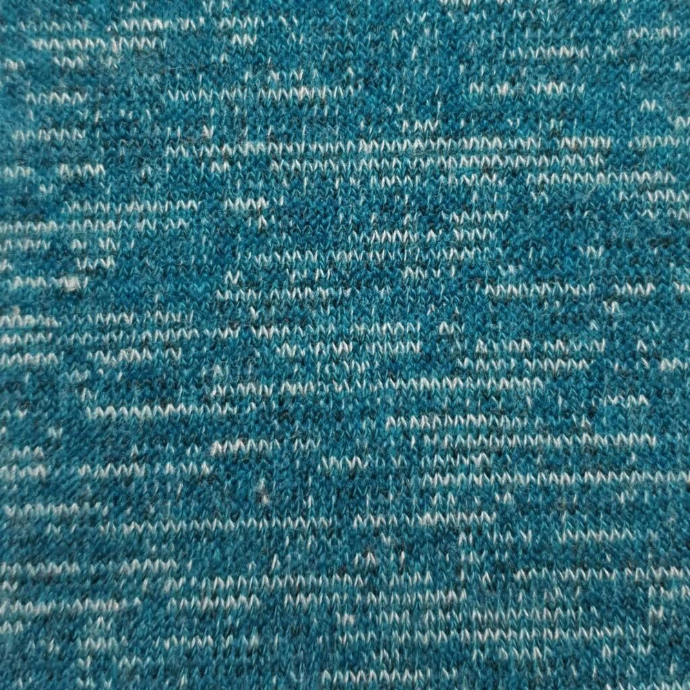 T/R Span Knit Fabric-Emelad Blue
