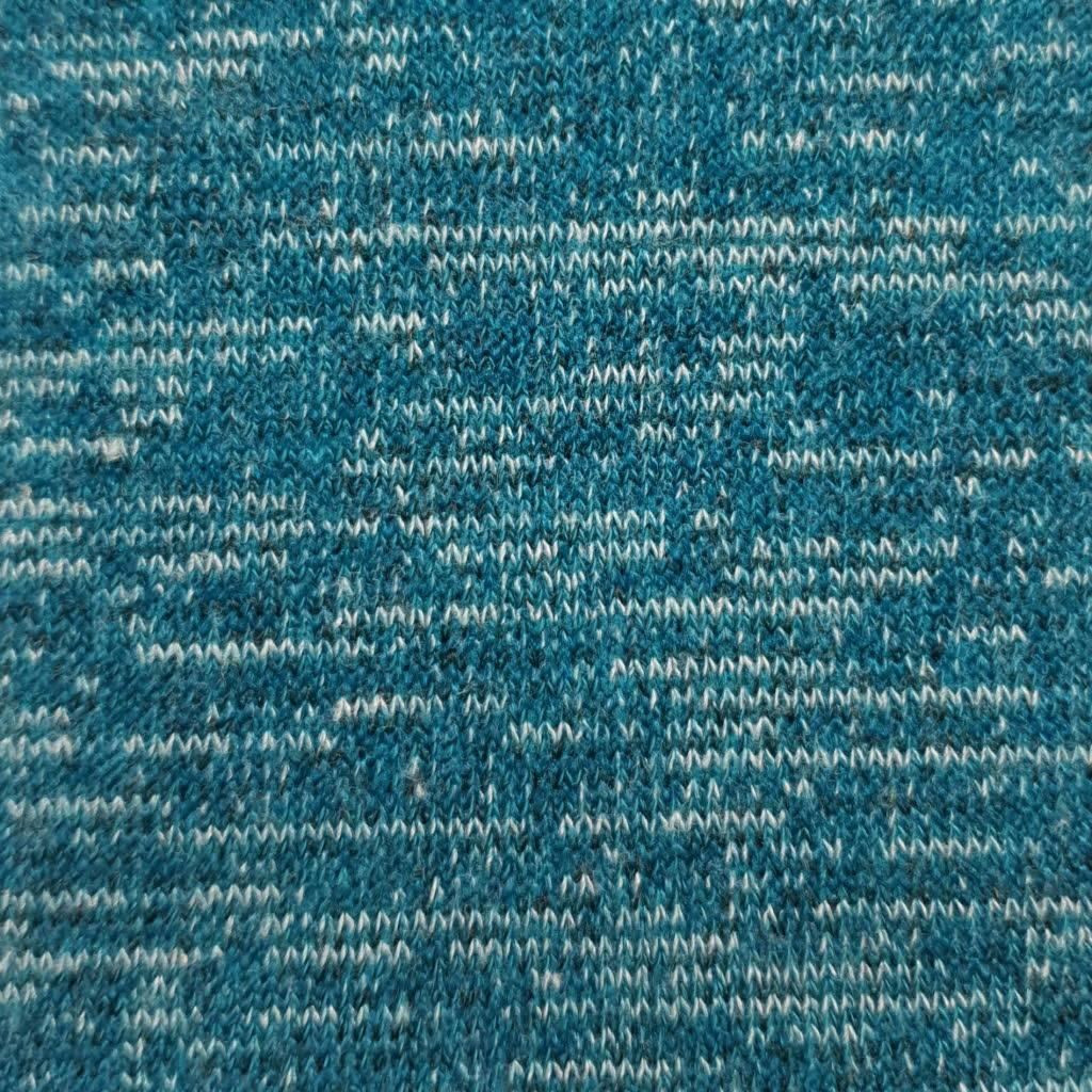 T/R Span Knit Fabric-Emelad Blue