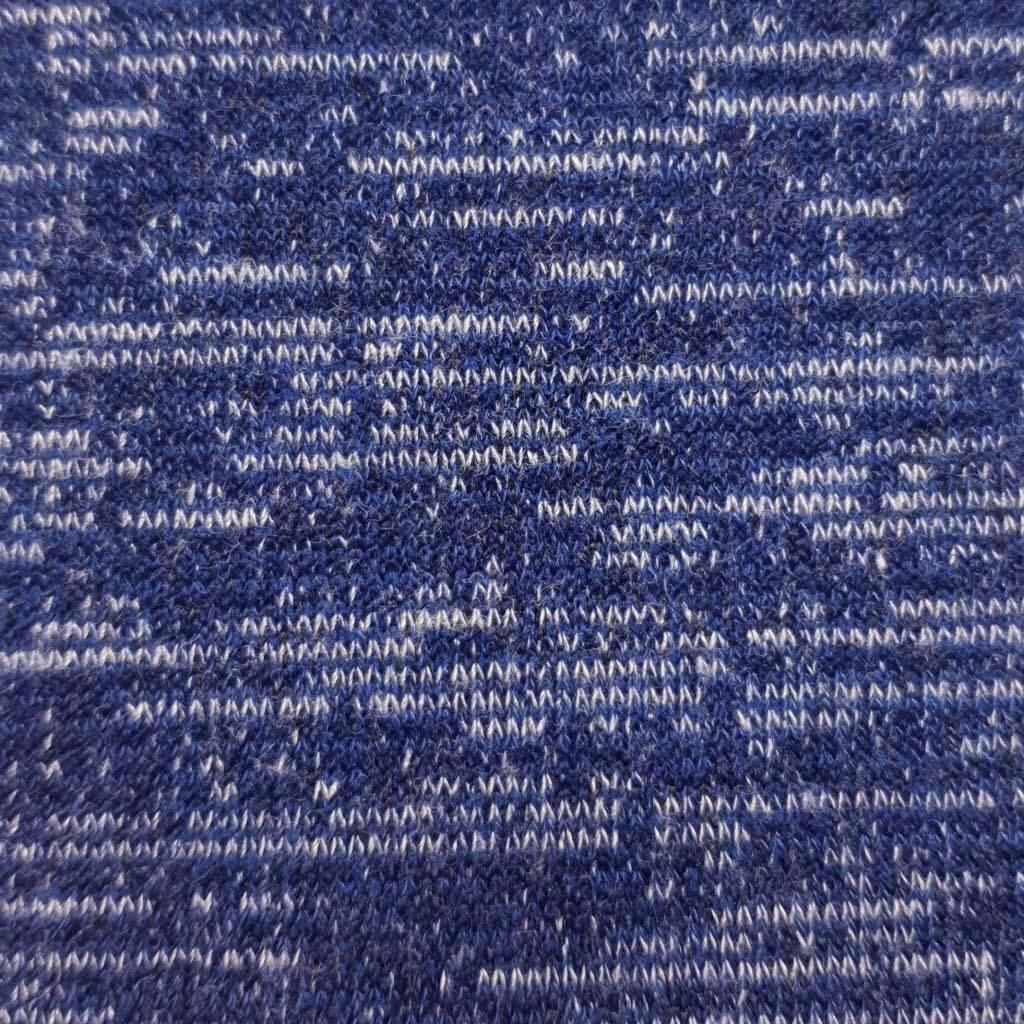 T/R Span Knit Fabric-Blue