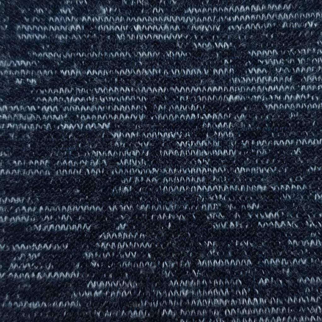 T/R Span Knit Fabric-Navy