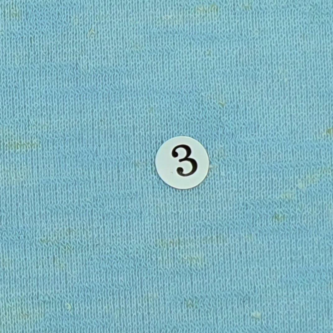 1.Pink-2.Beige-3.Blue-4.Yellow-5.Grey Green - Poly Linen Span Knit Fabric - FAB 1016