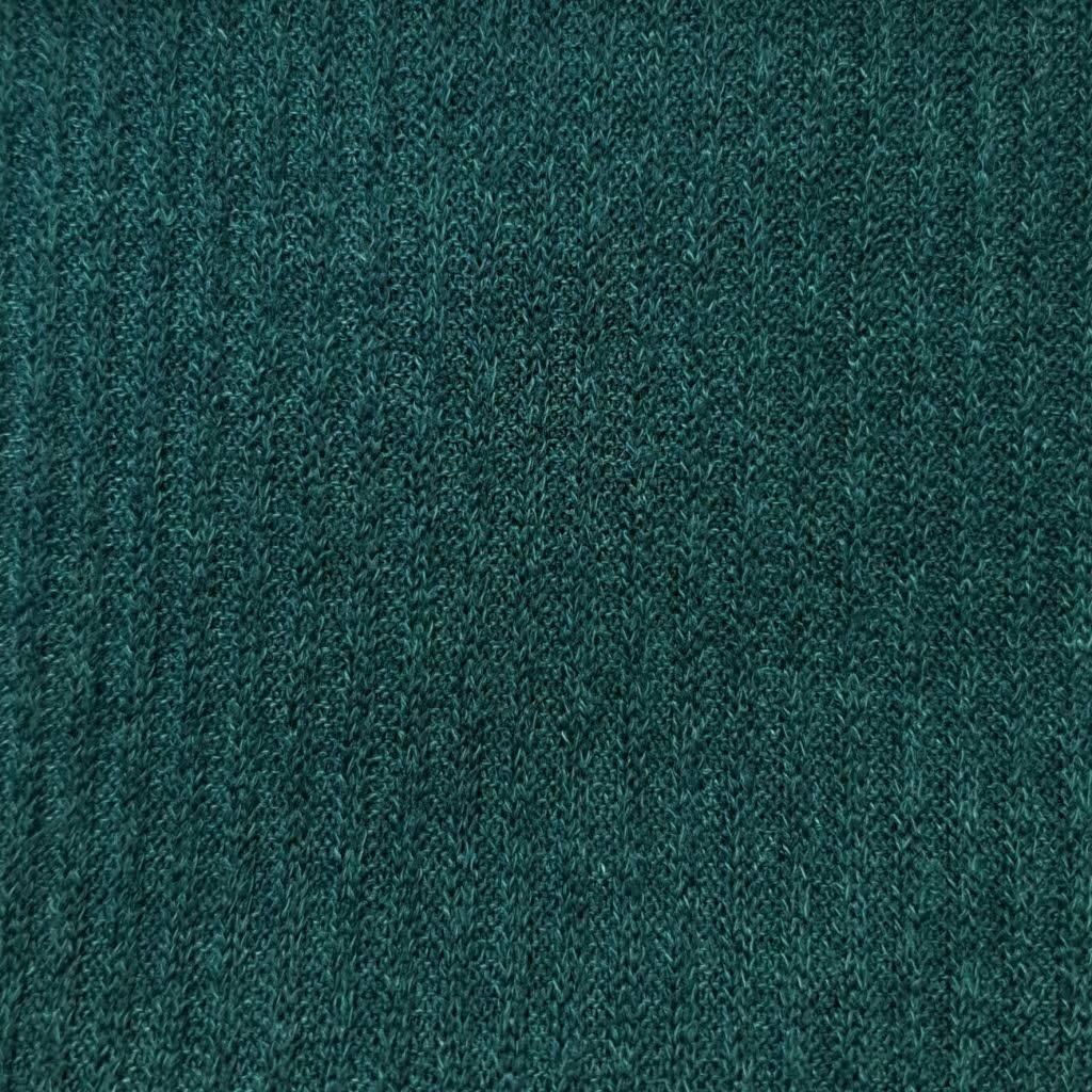 Mir 2x2 Rib Poly Span Knit Fabric - FAB 1020 - 9.Dark Green