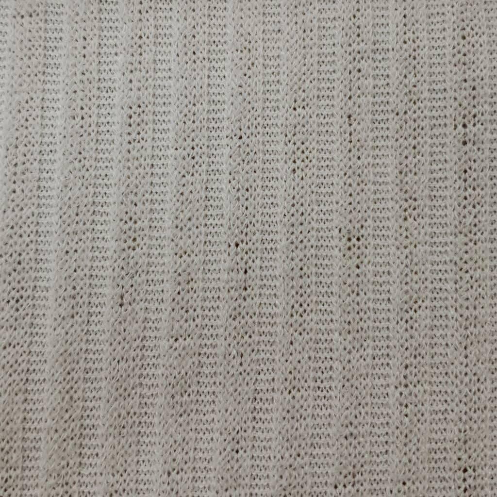 Mir 5x4 Rib Poly Span Knit Fabric - FAB 1021 - 5.White Ivory