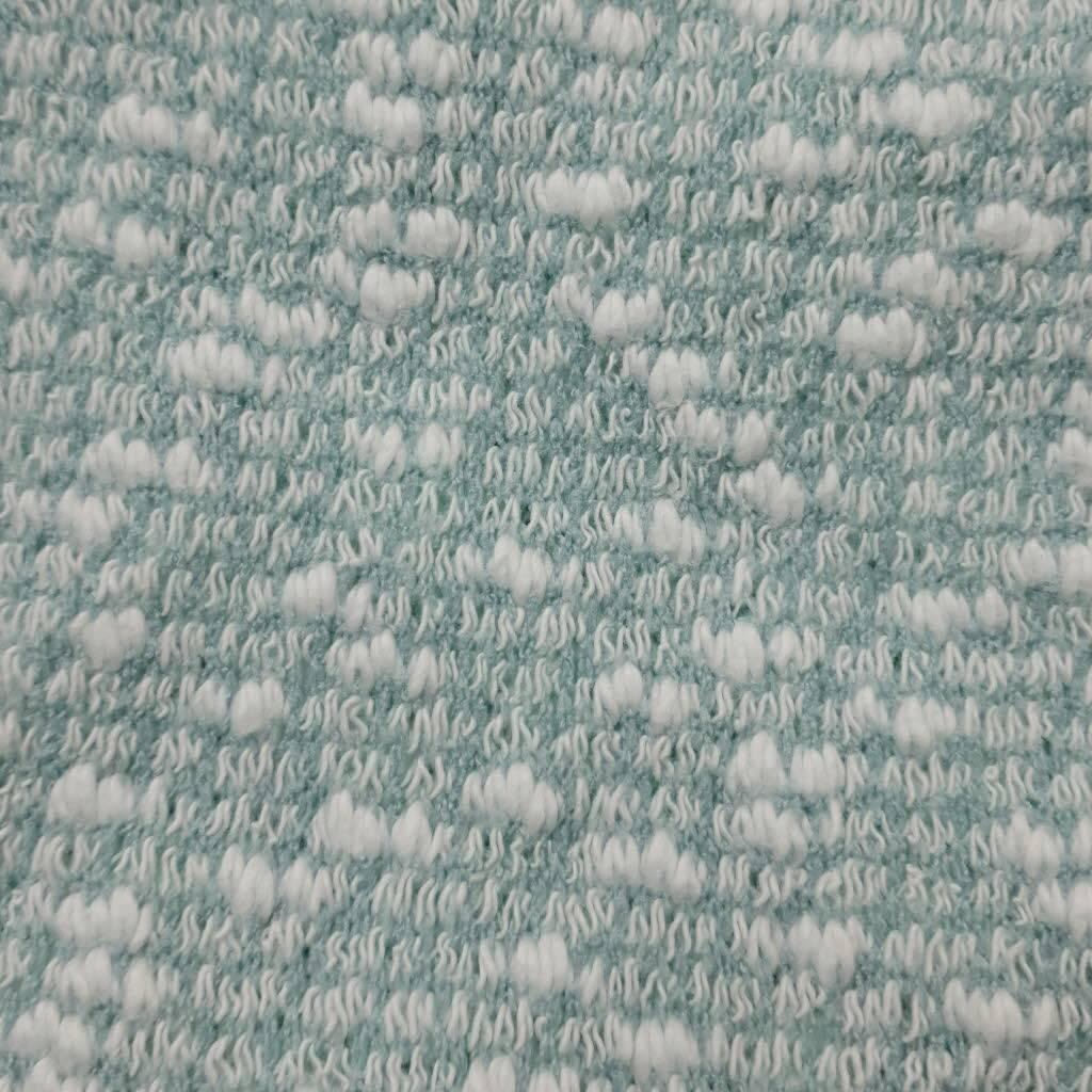 1.Black-2.Navy-3.Grey-4.Ivory-5.Beige - Cotton Poly Span Knit Fabric - FAB 1022