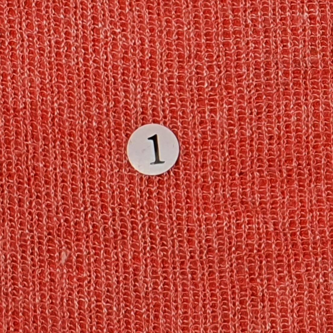 1.Orange-2.Cherry-3.Dark Orange-4.Ivory-5.Beige - T/R Knit Fabric - FAB 1029