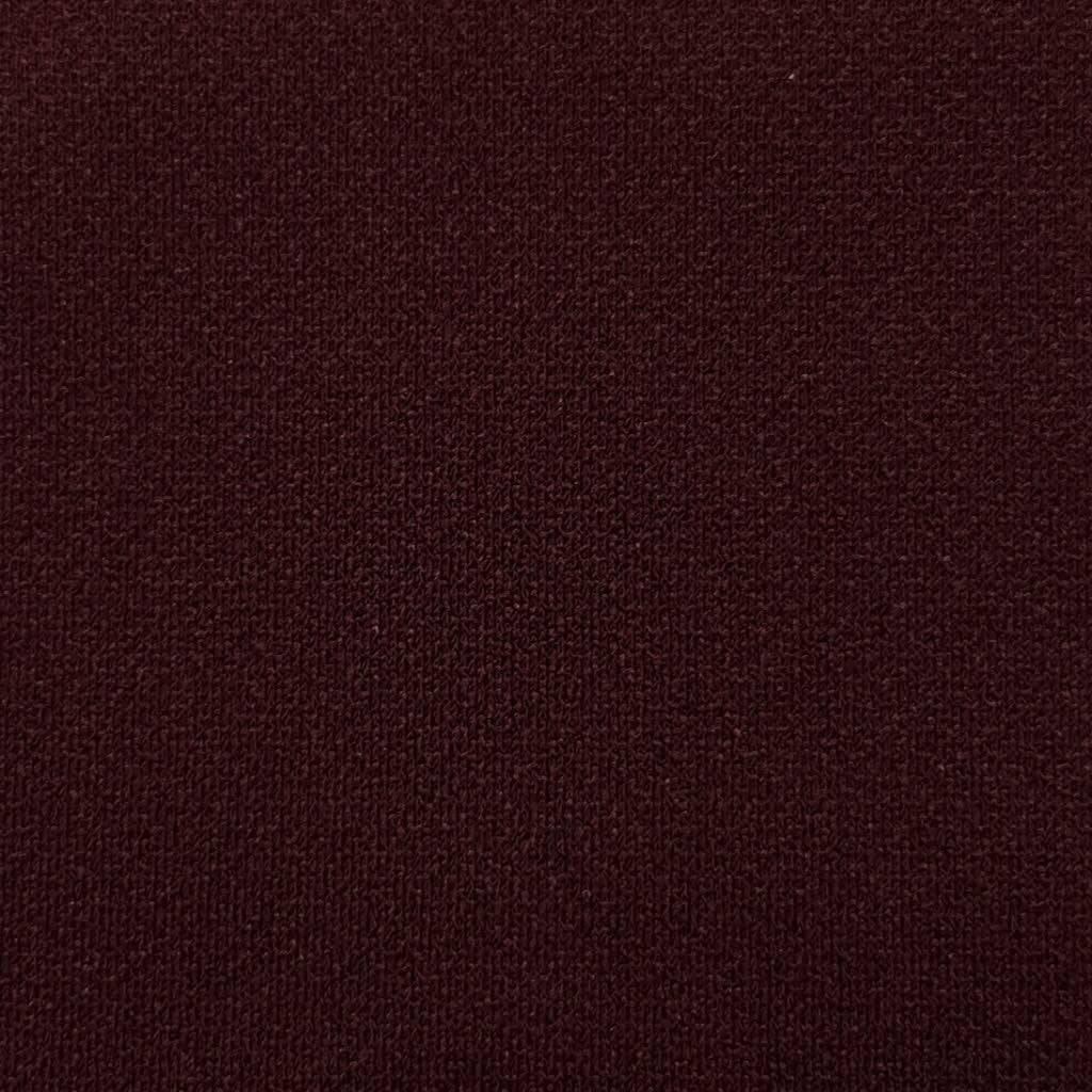 Poly Span Knit Fabric-Dark Wine