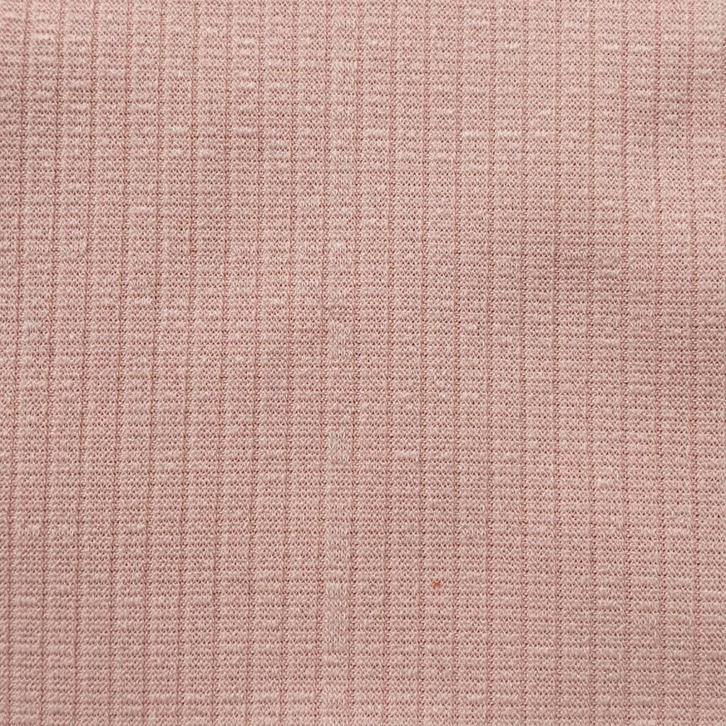 Rib Poly Span Knit Fabric - FAB 1035 - 2.Light Pink
