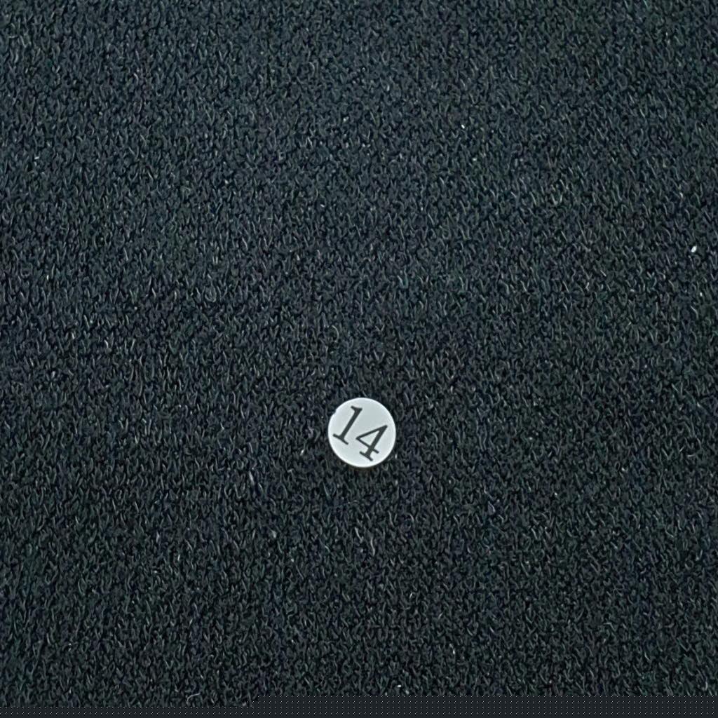 Poly Rayon Span Fabric-Black