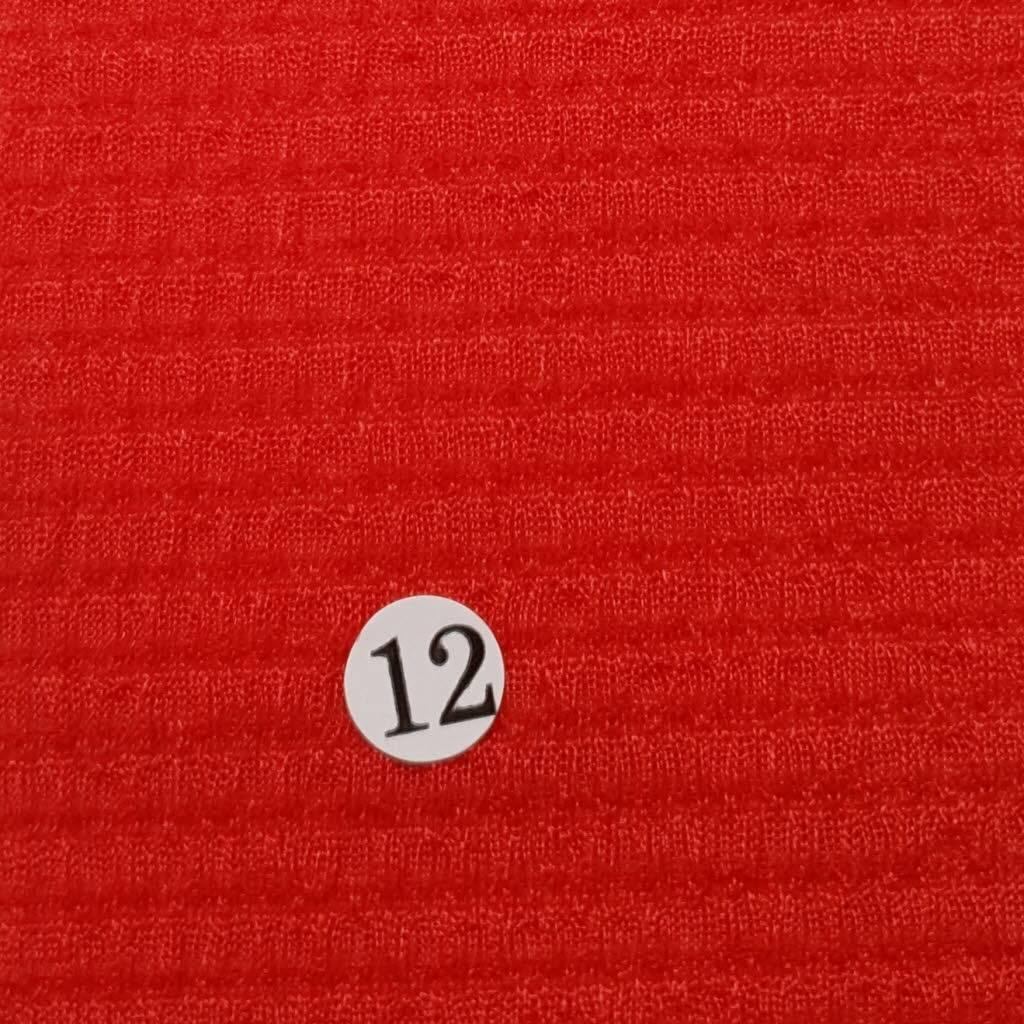 Poly Span Knit Fabric - FAB 1046 - 12.Red