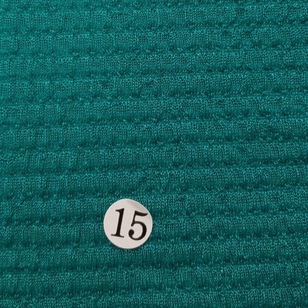 Poly Span Knit Fabric - FAB 1046 - 15.Turquoise